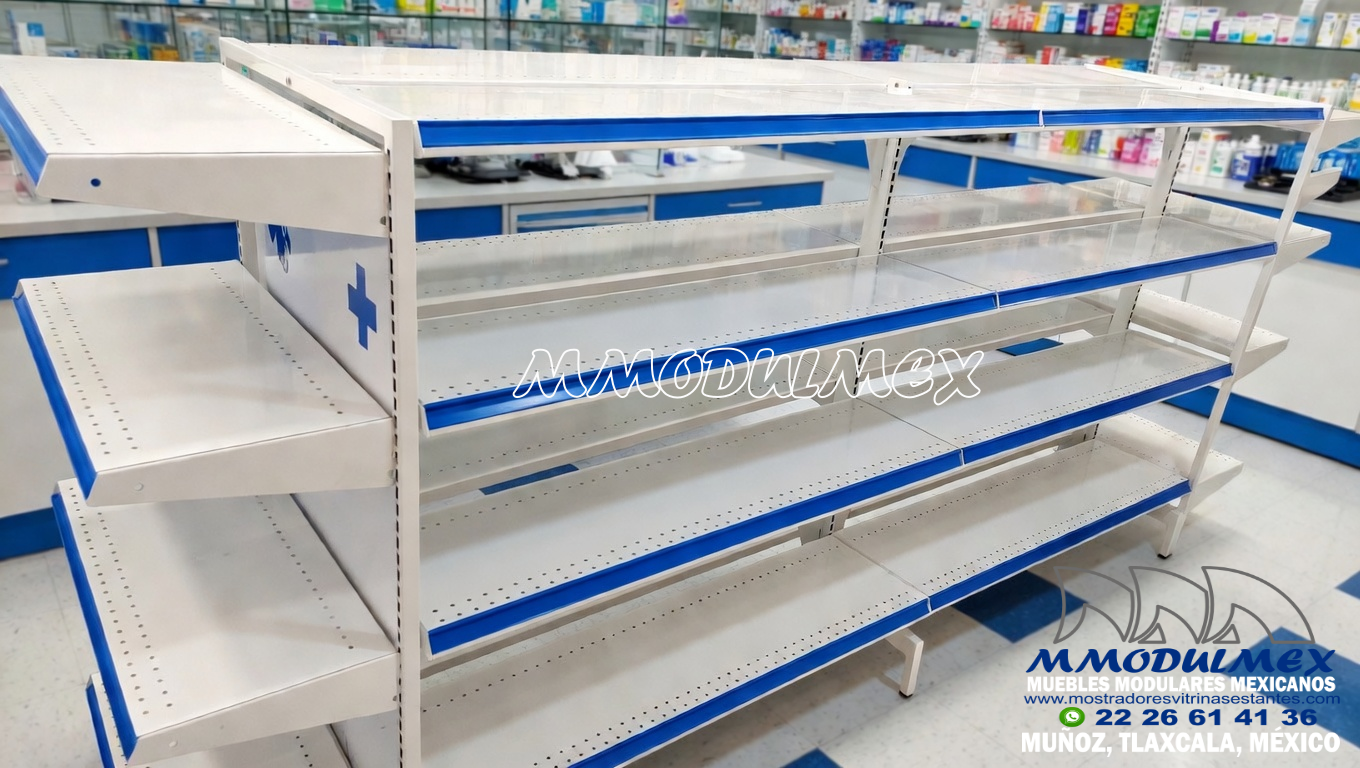 Gondola Ligera Para Farmacias 10