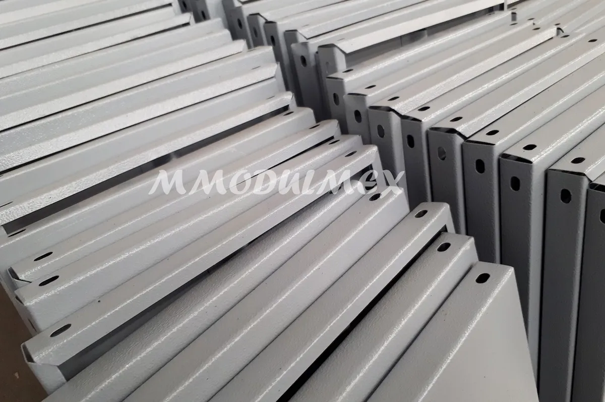 Entrepanos De Lamina Gris