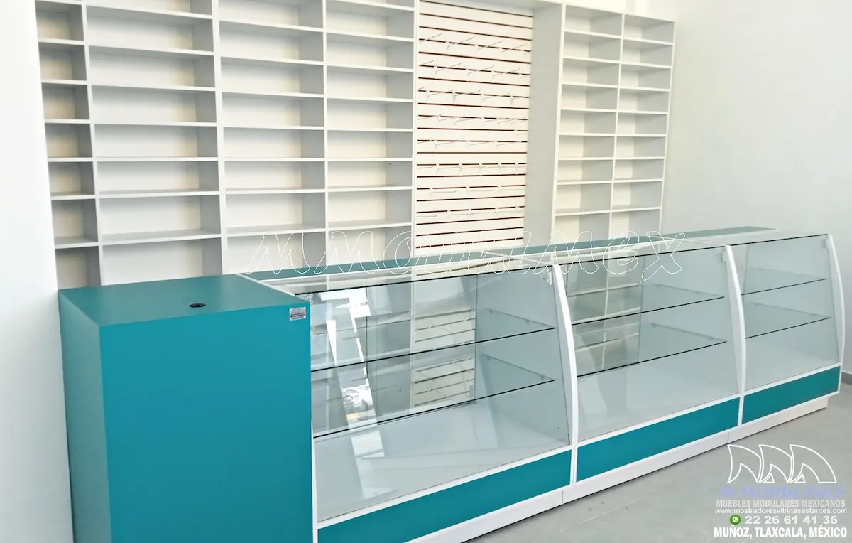 Muebles Para Farmacia Turqueza