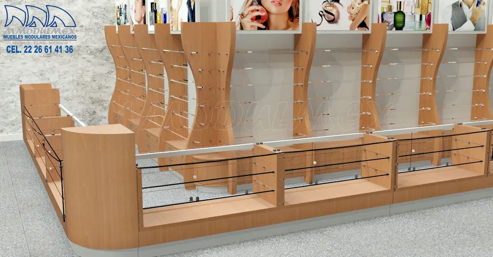 Diseño de muebles para tienda