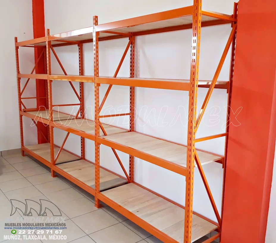 Rack semipesado anaranjado