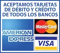 Tarjetas Visa y MasterCard